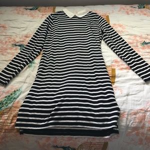 Black & White Striped Dress